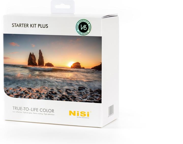 Image du produit Nisi Kit de démarrage V6 Plus 100mm (Filtre gris neutre, Filtre dégradé gris, 100 mm)