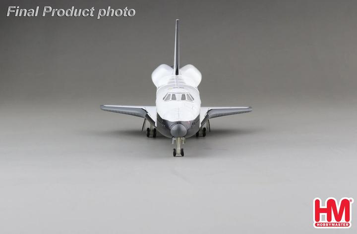 Actual product image Hobby Master Space Shuttle Enterprise Edward Air Base 1977, metal model 1:200 HL1408.