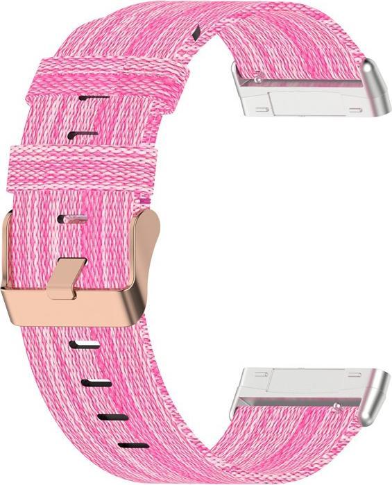 Produktbild Cover-Discount Fitbit Versa / Sense - Nylon Armband pink (Nylon)