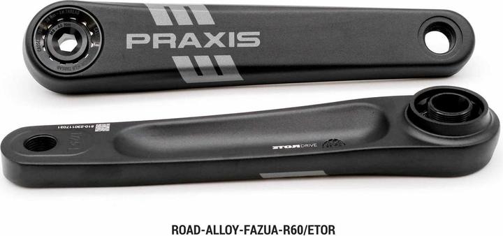 Actual product image E-Crank Type 6 Aluminium (170 mm)
