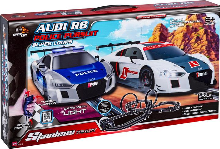 Immagine prodotto VN Toys Auto di velocità - Inseguimento della polizia Audi 1:64 (41515)