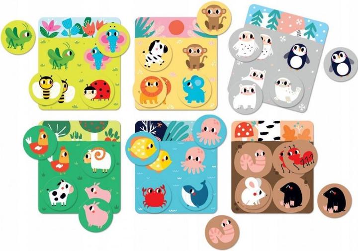 Actual product image Czuczu lotto Zwierzątka gra