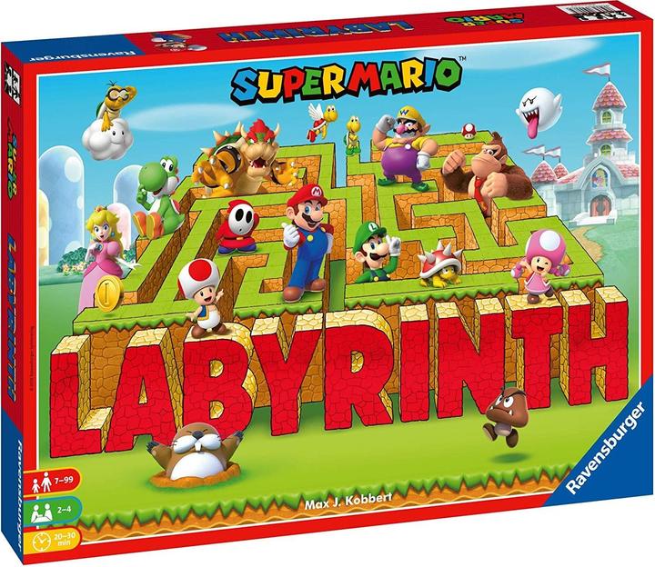 Actual product image Ravensburger Super Mario Maze (French, Italian, German, Dutch, English, Portuguese)