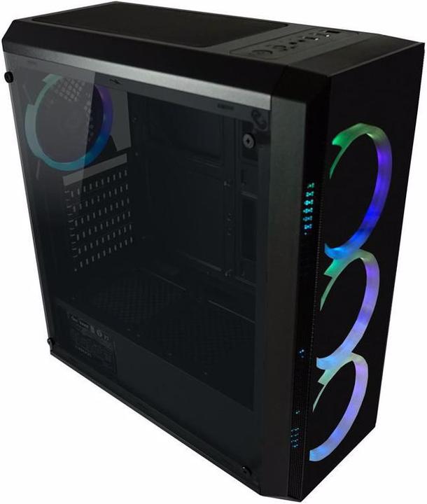Actual product image LC-Power Gaming 703B Quad-Luxx (ATX, mATX, Mini-ITX)