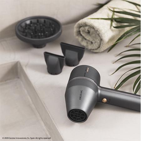 Image du produit Cecotec Bamba IoniCare 5500 PowerStyle Hair Dryer 1800W with HairCare Technology Dark Grey
