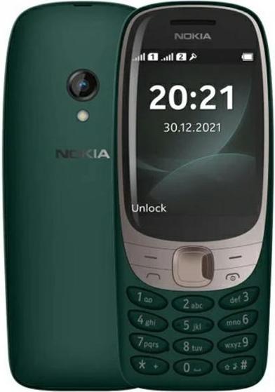 Nokia 6310 (TA-1400) Dual Sim Zielony (2.80", 0.30 Mpx)