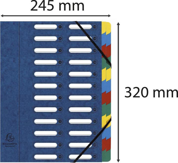 Produktbild Exacompta Ordnungsmappen (A4, 1 x)