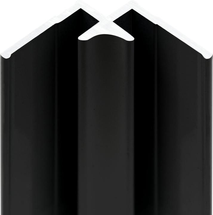 Actual product image Schulte Decodesign profile set D1901121 68 2100 mm black (End profile, 210 cm, 210 cm)