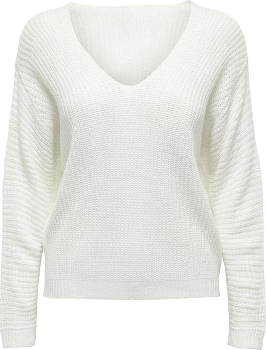 JdY V-Ausschnitt Strickpullover