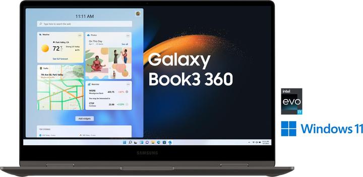 Produktbild Samsung Galaxy Book3 360 (13.30", Intel Core i7-1360P, 16 GB, 1000 GB, DE)