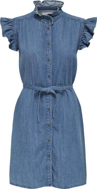 Actual product image Only Onlshania S/L Frill Dnm Dress Akm (M)