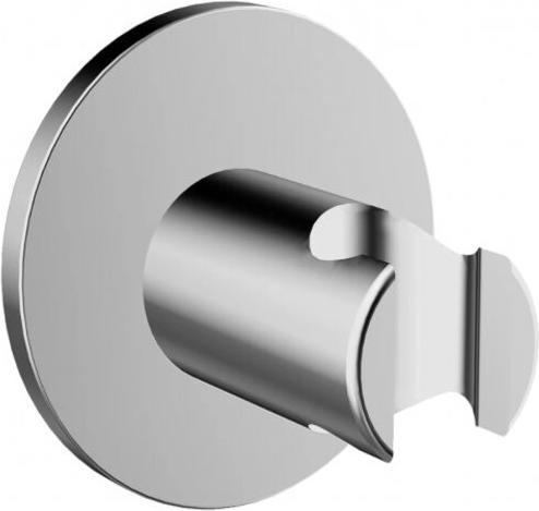 Hansa shower holder, round, chrome