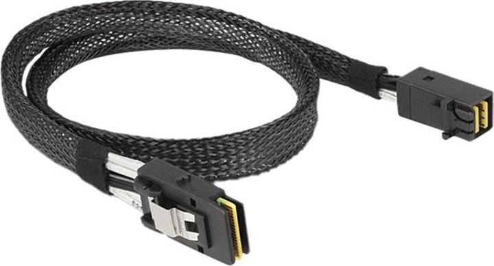 Actual product image Delock Cable Mini SAS HD x 4 SFF 8643 connector > Mini SAS x 4 36 pin SFF 8087 connector
