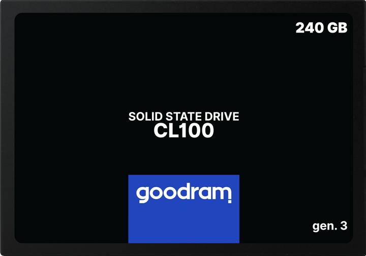 Actual product image Goodram CL100 memory card SATA (240 GB, 2.5")