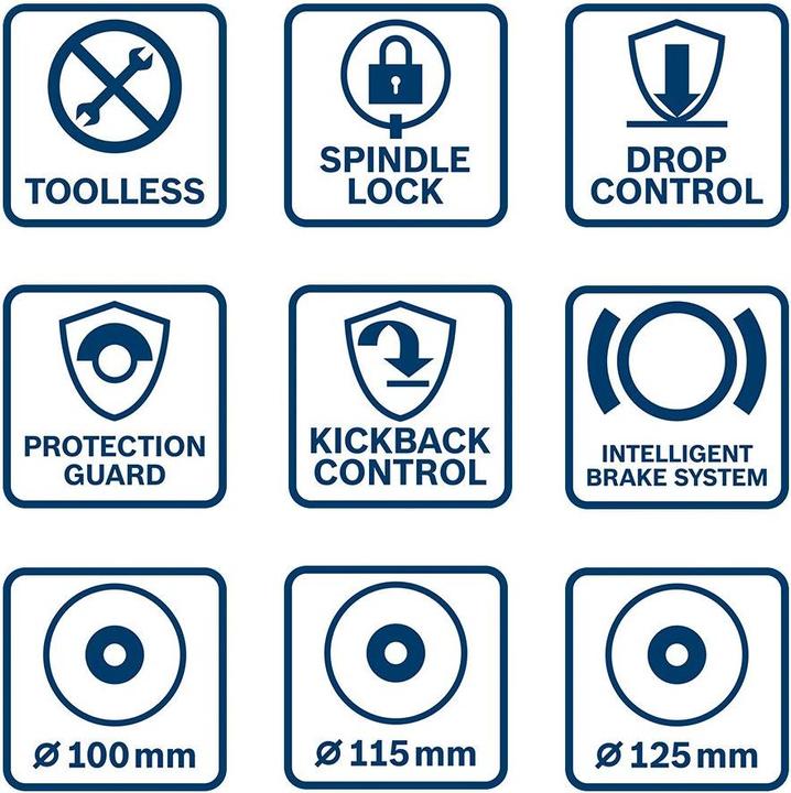Produktbild Bosch Professional GWS 18V-10 (125 mm)
