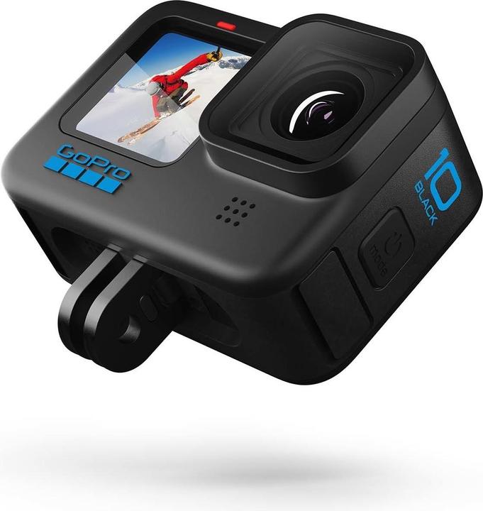 Actual product image GoPro HERO10 Black (incl. 128 GB MicroSDXC card) (60p, Bluetooth, Wi-Fi)