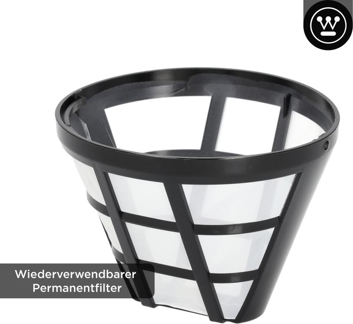 Produktbild Westinghouse Kaffeemaschine Retro 10 Tassen 1,25l Glaskanne