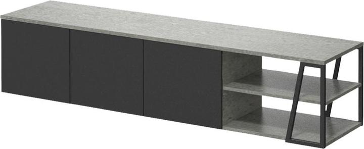 Concrete grey, Black