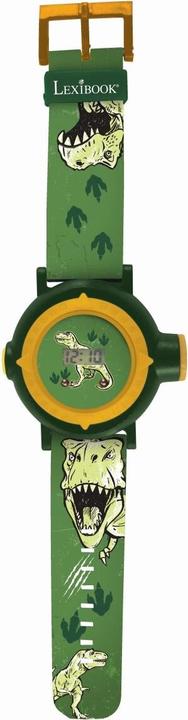 Immagine prodotto Lexibook Orologio digitale a proiezione con design di dinosauro con 20 immagini da proiettare