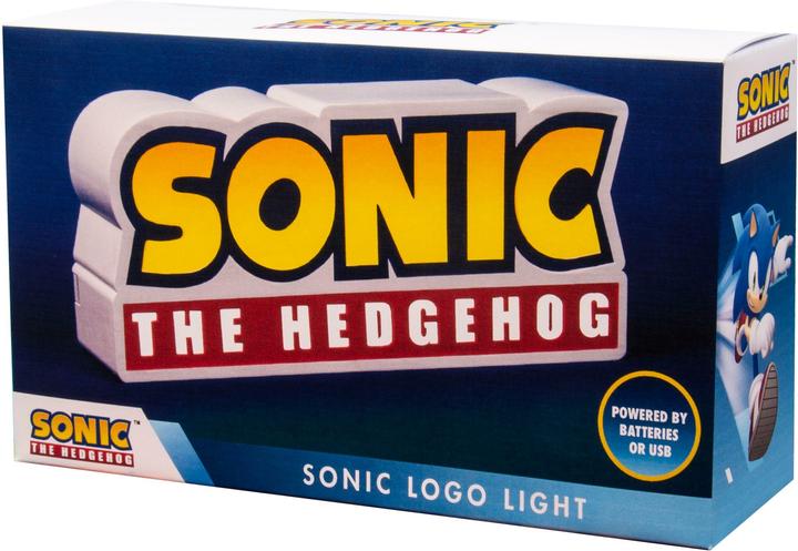 Actual product image Fizz Sonic the Hedgehog LED-Light Logo