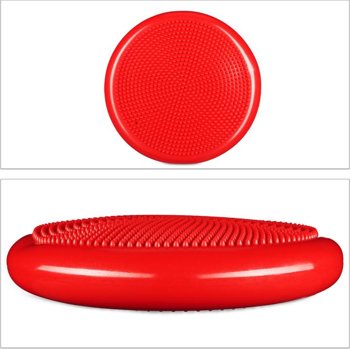 Actual product image Relaxdays 33 cm Balance Disc with Air Pump