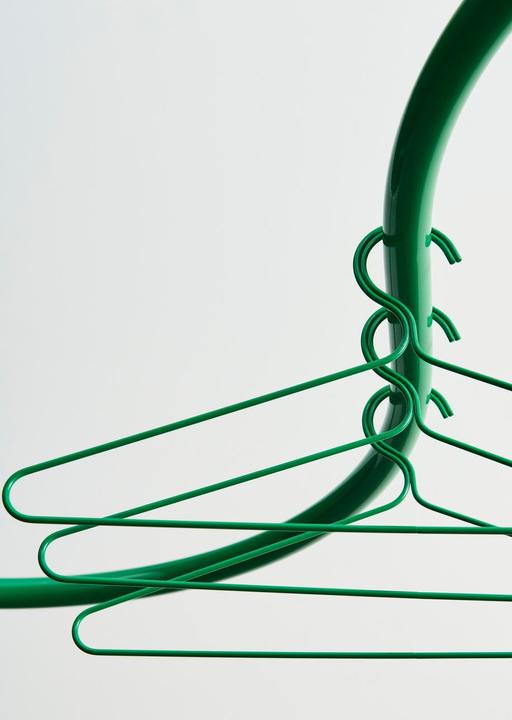 Produktbild HAY Set of 3 Colour Hanger - Jungle Green (3 x)