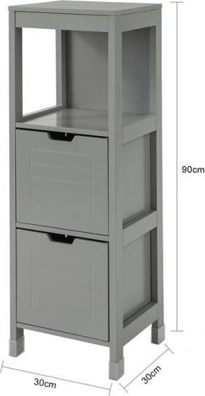 Actual product image SoBuy Bathroom cabinet (30 x 90 x 30 cm)