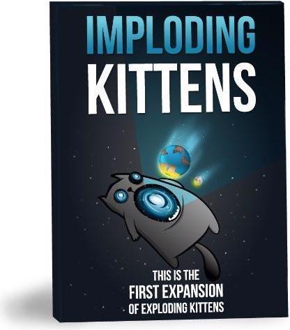 Actual product image Asmodée Exploding Kittens- Imploding Kittens (French)