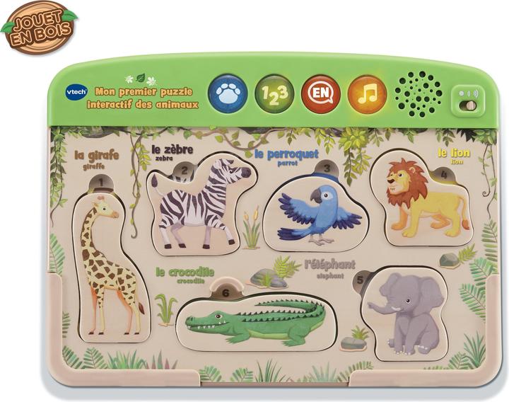 Produktbild VTech Erstes Interaktives Tierpuzzle (Französisch)