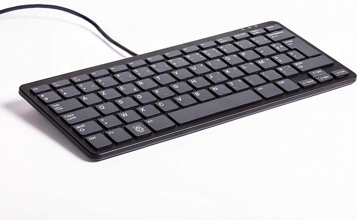 Productafbeelding Raspberry Pi RPI-KYB (FR) BLACK - Zwart, Grijs AZERTY (Frankrijk) Toetsenbord