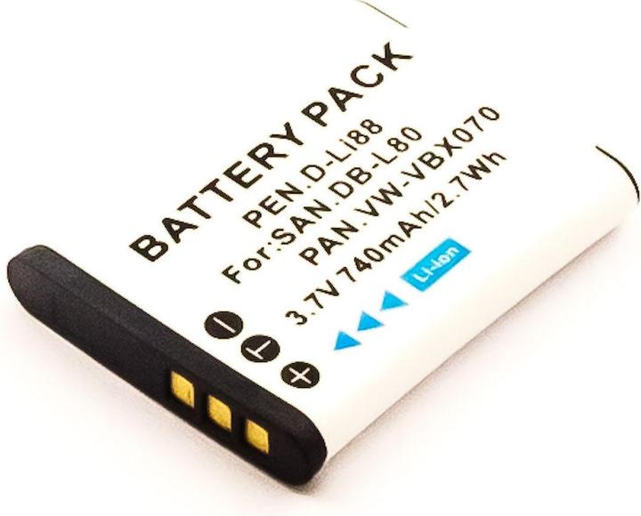 Produktbild AGI Akku kompatibel mit Panasonic HX-DC1|HM-TA2|HX-DC1|HX-DC2 (Akku)