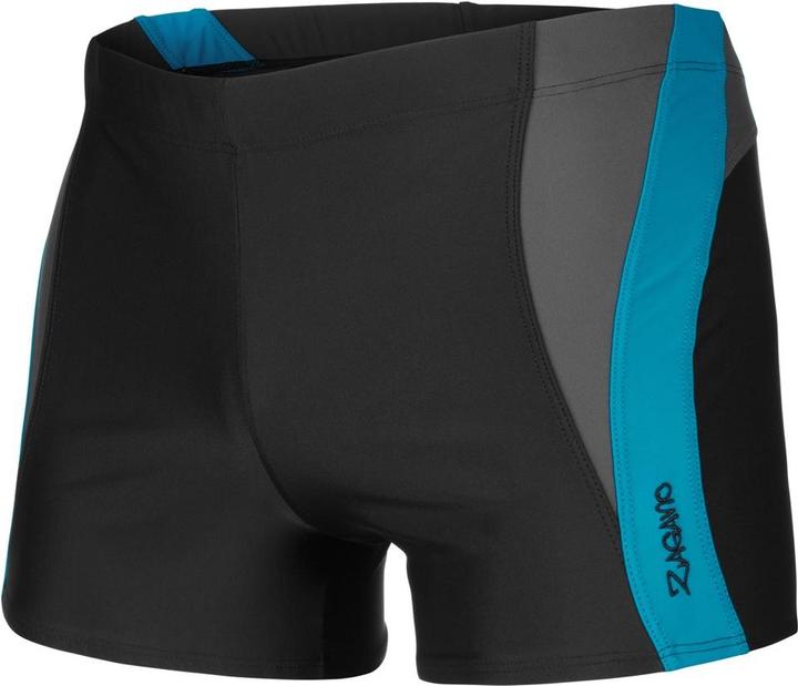 Schwarz Grau Blau