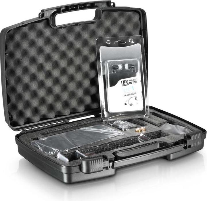 Actual product image LD Systems MEI 1000 G2 B6 BUNDLE - In-Ear Monitoring System wireless with 2 x Belt Pack and 2 x In-Ear (12 h)