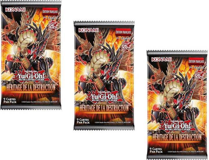 Actual product image Konami W5032 Kartenspiel (French, Booster Pack)