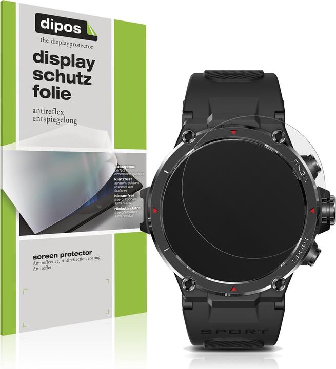 Produktbild Dipos Schutzfolie Matt für Kuzo F1-S 1.3 Zoll