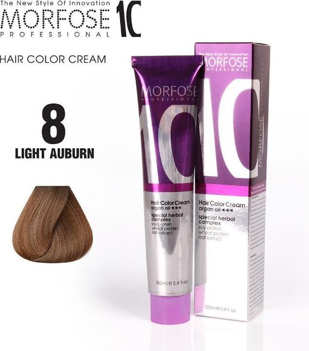Image du produit Morfose (8) Hair Color Light Blonde 100ml (Blond clair)