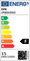 Energie-Label EVN LED-Stripe (Kaltweiss, 500 cm, Indoor)