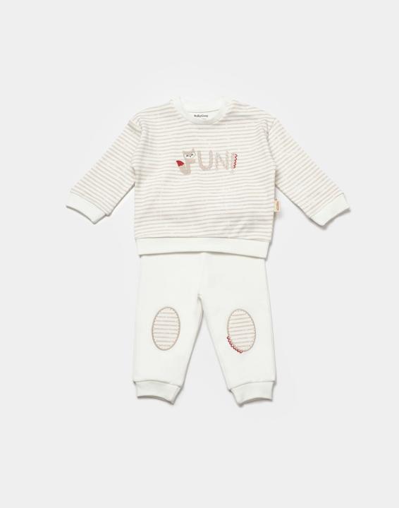 Produktbild BabyCosy Set aus Hose und langärmeligem Hemd (74)