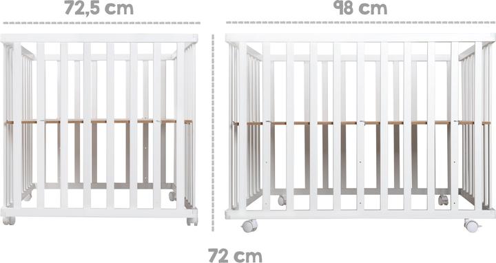 Produktbild Roba Rockstar Baby (100 cm, 75 cm, MDF)