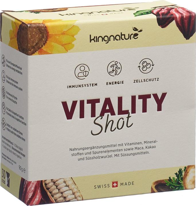 Kingnature Vitality Shot (30 pcs) (30 Piece, Powder, 130 g)