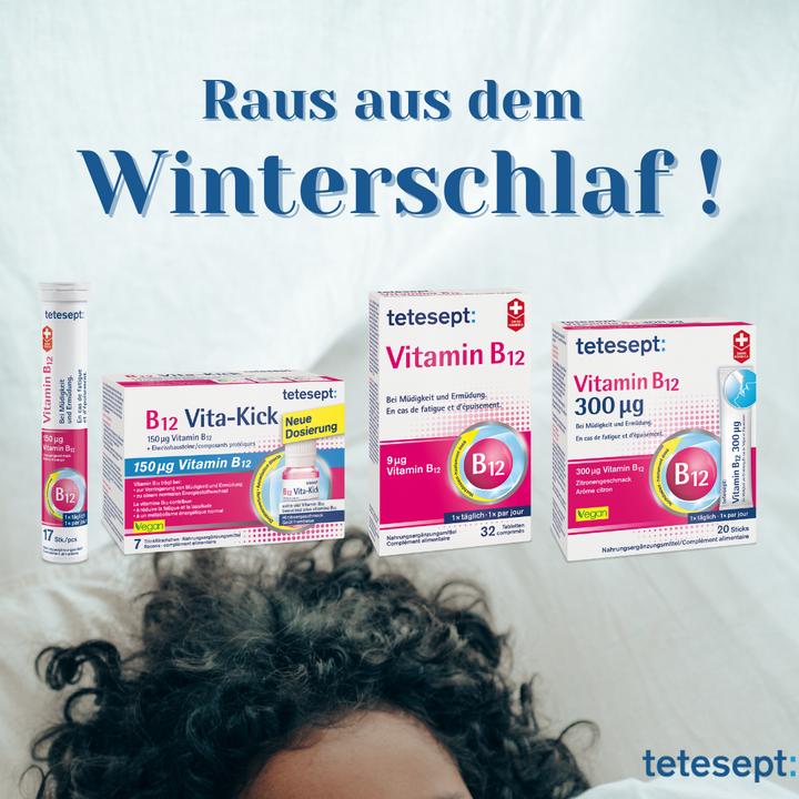 Produktbild Tetesept Vitamin B12 (20 Stück, Pulver, 70 g)