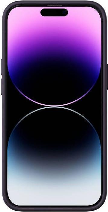 Actual product image Baseus Liquid Silica Gel Case for iPhone 14 Pro (Elderberry)+ tempered glass + cleaning kit (Apple iPhone 14 Pro)