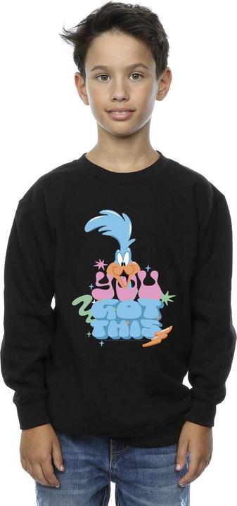 Actual product image Looney Tunes Boys Roadrunner You Got This Sweatshirt (128)