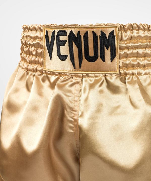 Produktbild Venum Classic Muay Thai Shorts - Gold/Black (L)