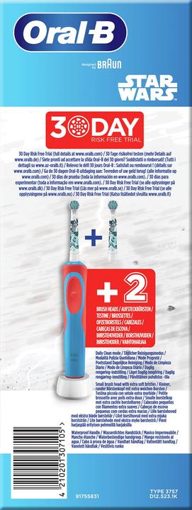 Immagine prodotto Oral-B Ora-lB Kids StarWars Promo Starter Pack (Spazzolino oscillante)