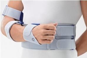 Produktbild OmoLoc Stabilorthese Grösse 2 rechts titan (2)