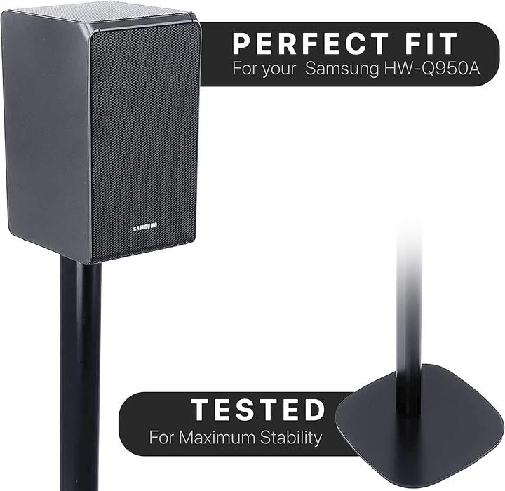 Produktbild Vebos Standfuss für Samsung HW-Q950A (1 Paar, Wandmontage, Nicht beweglich)