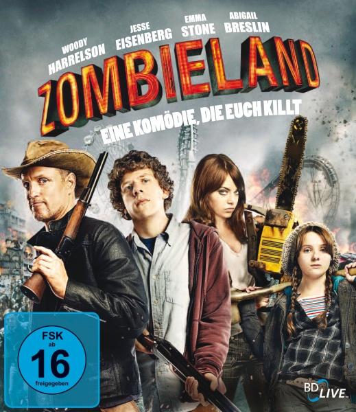 Zombieland (Blu-ray, 2009, Englisch, Deutsch)
