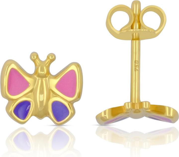 Muau Schmetterling (750/18 K Gold)