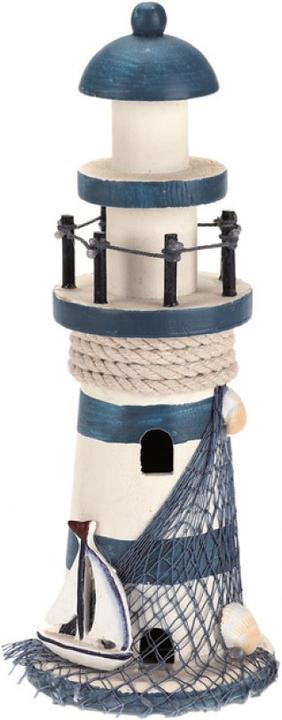 Produktbild Glorex Leuchtturm rund 23x8x8cm